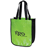 TO4511
	-RECYCLED FASHION TOTE-Lime Green/Black
